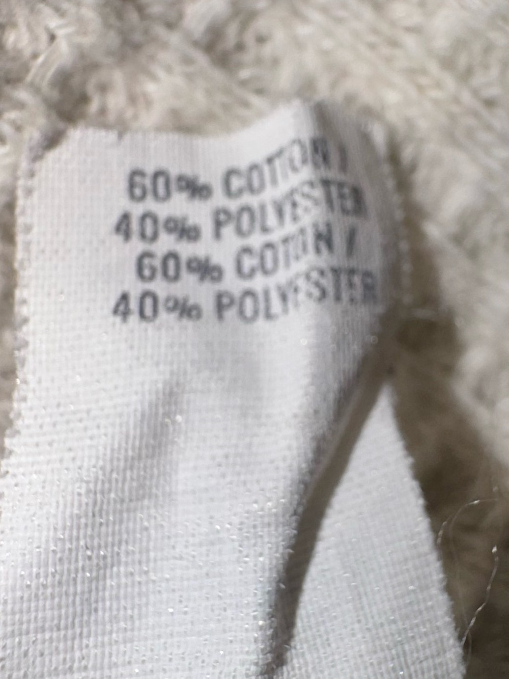 Aerie Waffle Knit Oversized Long Sleeve Tee Women’s Medium Ivory Loose Fit - Picture 10 of 13